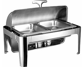 长方形全翻盖餐炉