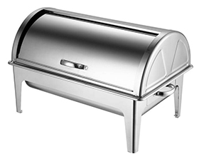 长方形半翻钢盖餐炉