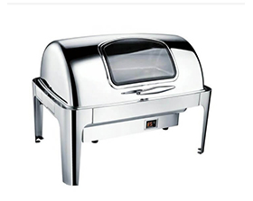 长方形全翻盖餐炉