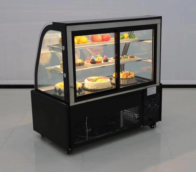 后开门弧形蛋糕柜